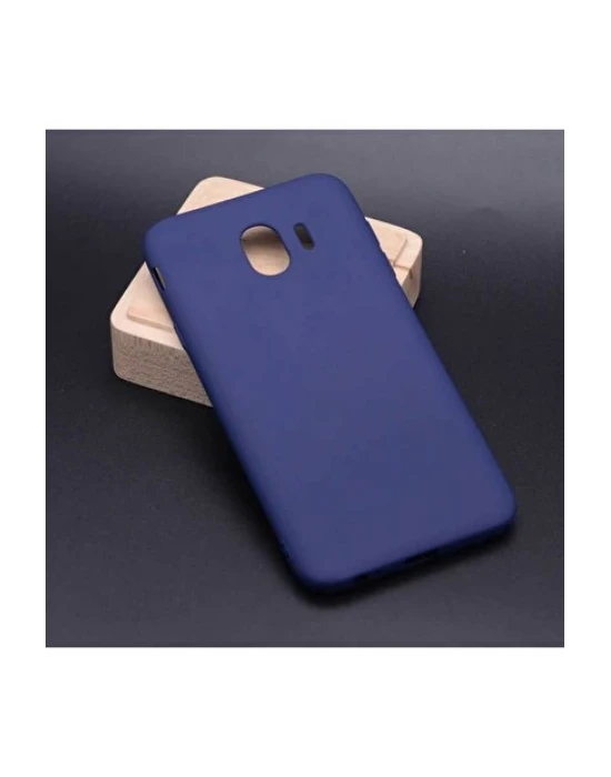 SAMSUNG J4 PREMIUM SİLİKON MAVİ
