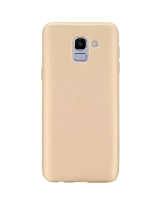 SAMSUNG J6 PREMIUM SİLİKON GOLD