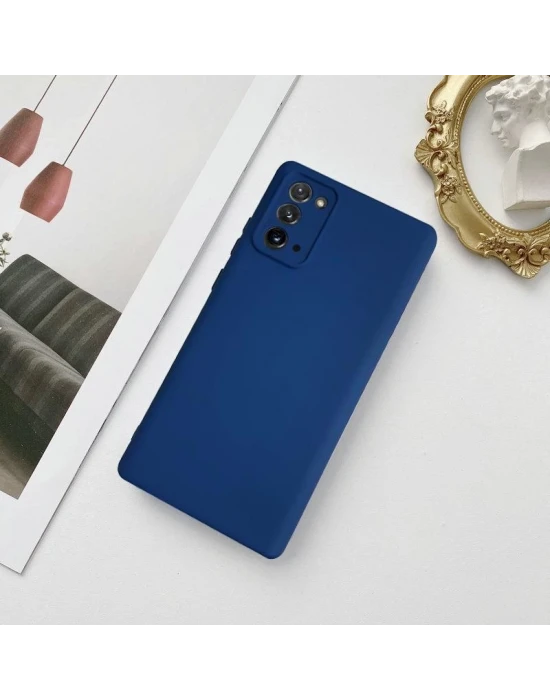 Samsung Lansman Likid Silikon Kamera Korumalı Kılıf