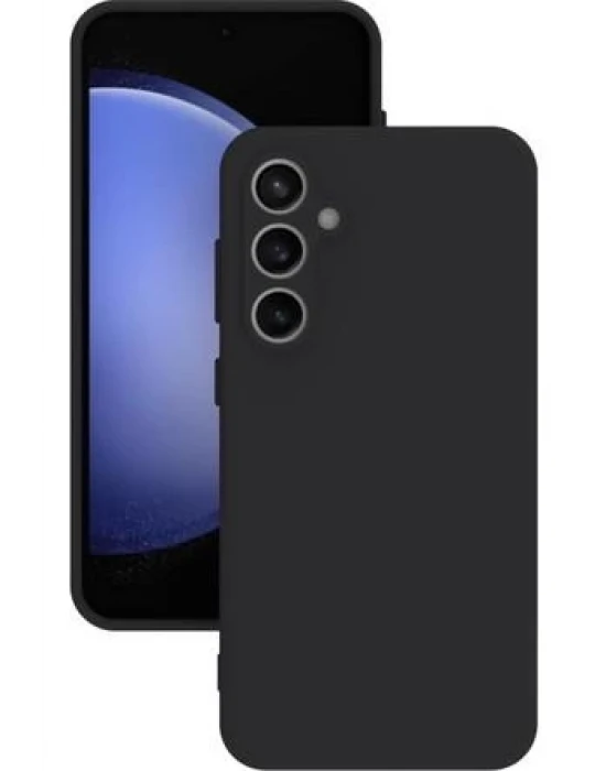 Samsung S23 Fe Premier Siyah Silikon Telefon Kılıfı