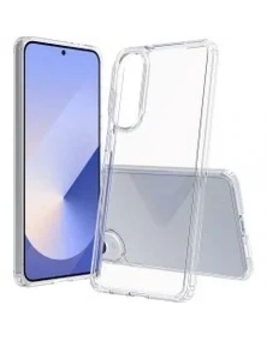 Samsung S25 Edge Sert Şeffaf Telefon Kılıfı