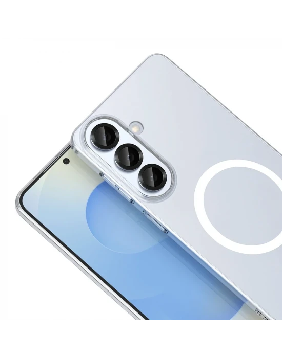 Samsung S26 Plus Magsafe Sert Şeffaf Telefon Kılıfı