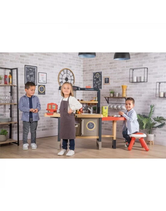 Şefin Köşe Restoranı Mutfaklı Oyun Seti 312307