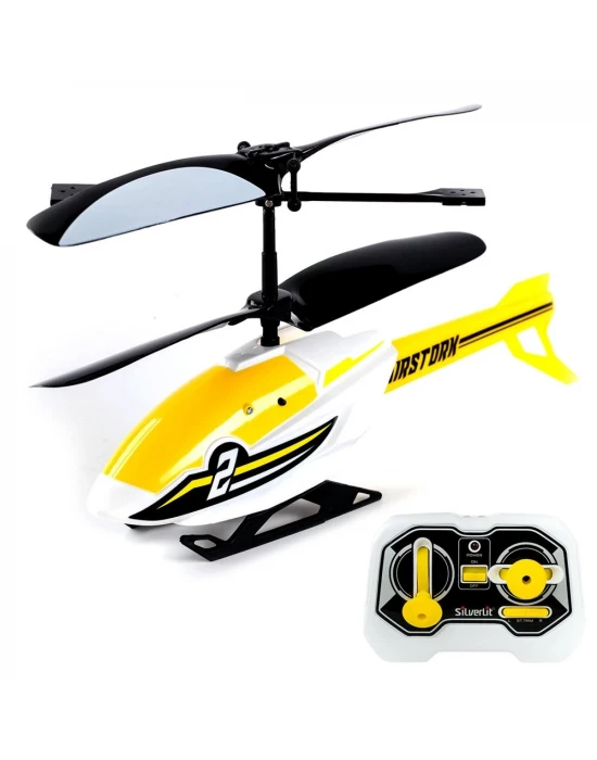 Silverlit Air Stork Kumandalı Helikopter - Sarı 84782-01