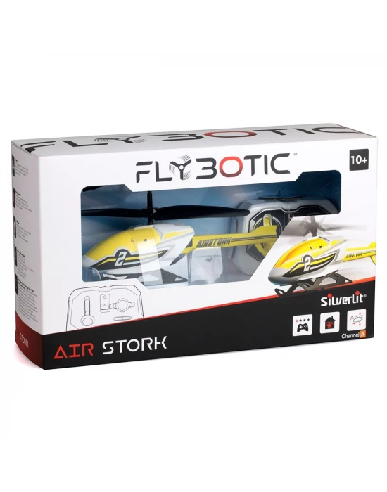 Silverlit Air Stork Kumandalı Helikopter - Sarı 84782-01
