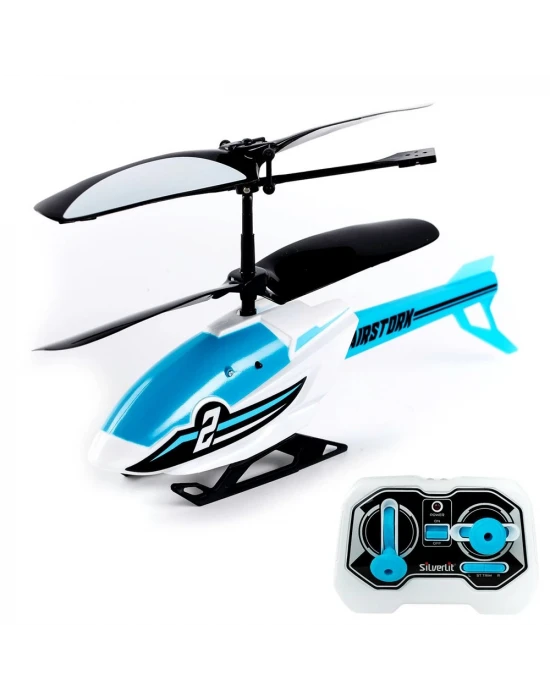 Silverlit Air Stork Kumandalı Helikopter - Turkuaz 84782-02