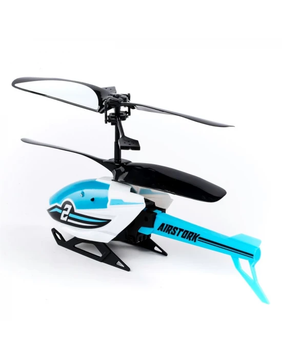 Silverlit Air Stork Kumandalı Helikopter - Turkuaz 84782-02