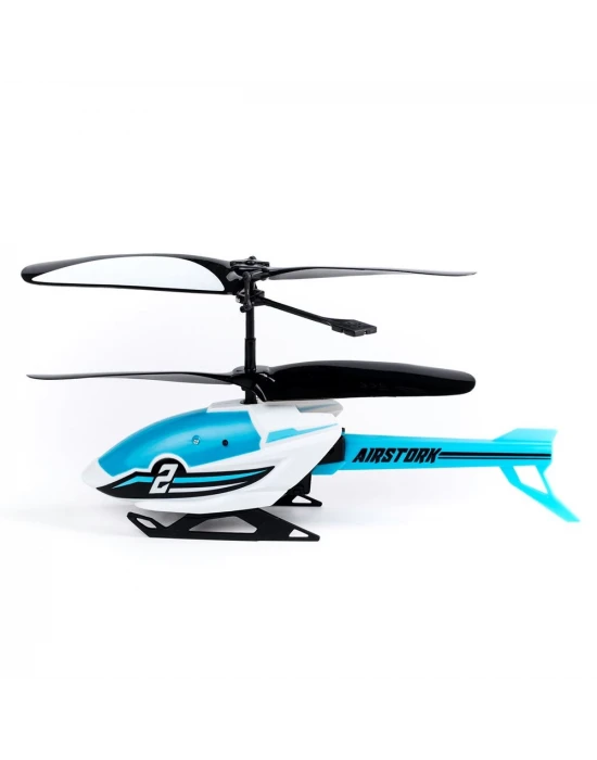 Silverlit Air Stork Kumandalı Helikopter - Turkuaz 84782-02