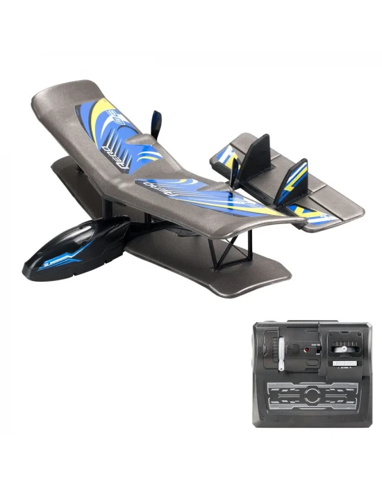 Silverlit Bi-Wing Evo Kumandalı Uçak 85739 Mavi