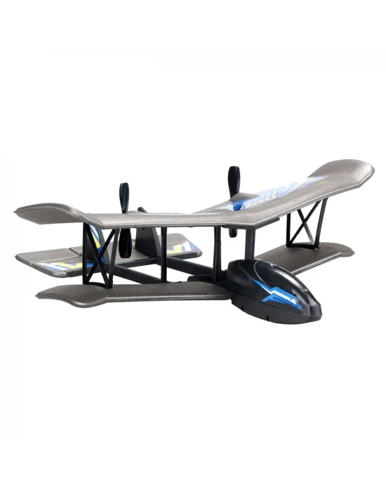 Silverlit Bi-Wing Evo Kumandalı Uçak 85739 Mavi