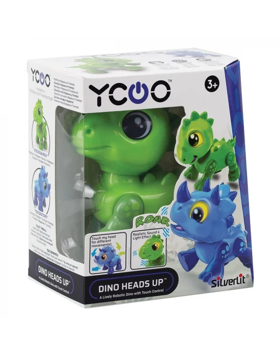 Silverlit Dino Heads Up Robot Stegosaurus