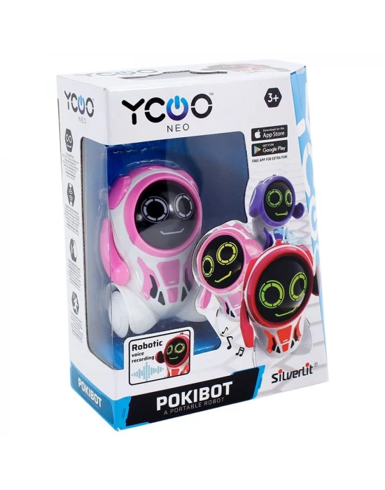 Silverlit Pokibot Robot Pembe