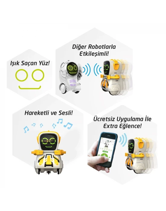 Silverlit Pokibot Robot Turuncu