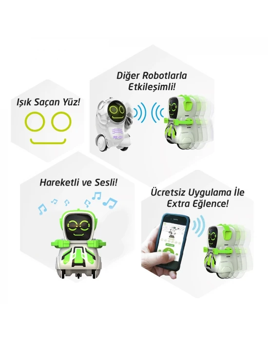 Silverlit Pokibot Robot Yeşil