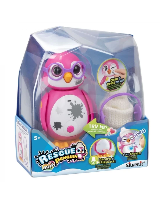 Silverlit Rescue Mini Penguen Pembe