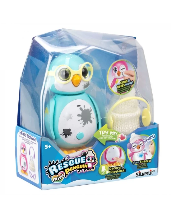 Silverlit Rescue Mini Penguen Turkuaz
