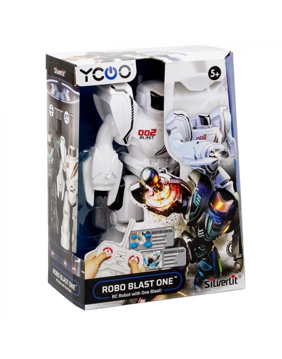 Silverlit Robo Blast One Kumandalı Robot Beyaz