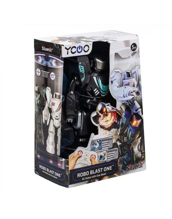 Silverlit Robo Blast One Kumandalı Robot Siyah
