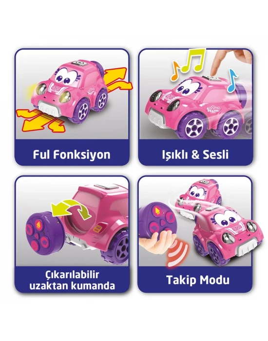 Silverlit Tooko Beni Takip Et Crossroad Kumandalı Aracım Pembe 81