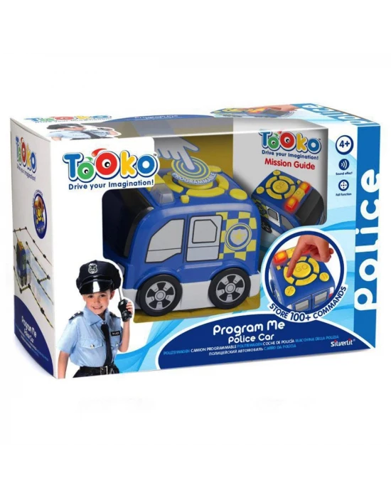 Silverlit Tooko Programlanabilen Polis Aracı Oyun Seti