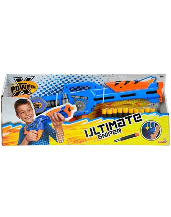 Simba X-Power Ultimate Sniper Kemer Klipsli Dart Saklama