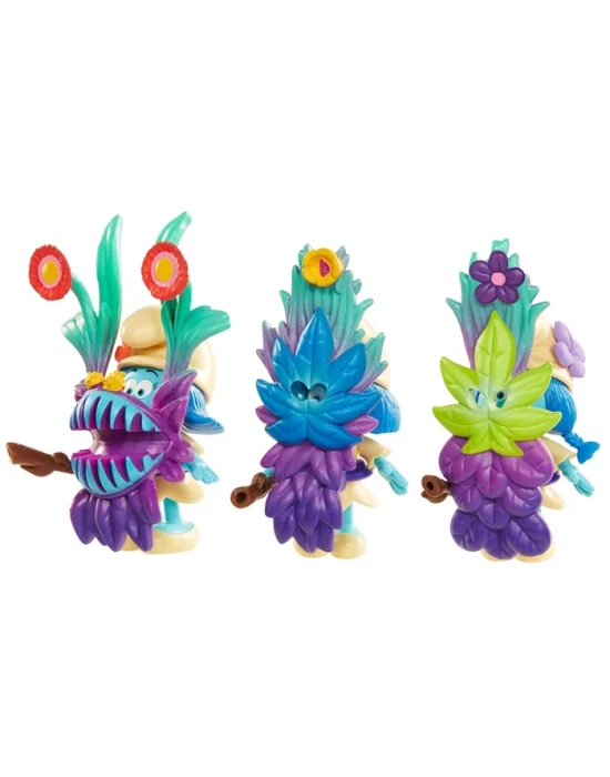 Şirinler Kayıp Köy Smurfstorm 3lü Figür Set Model 2