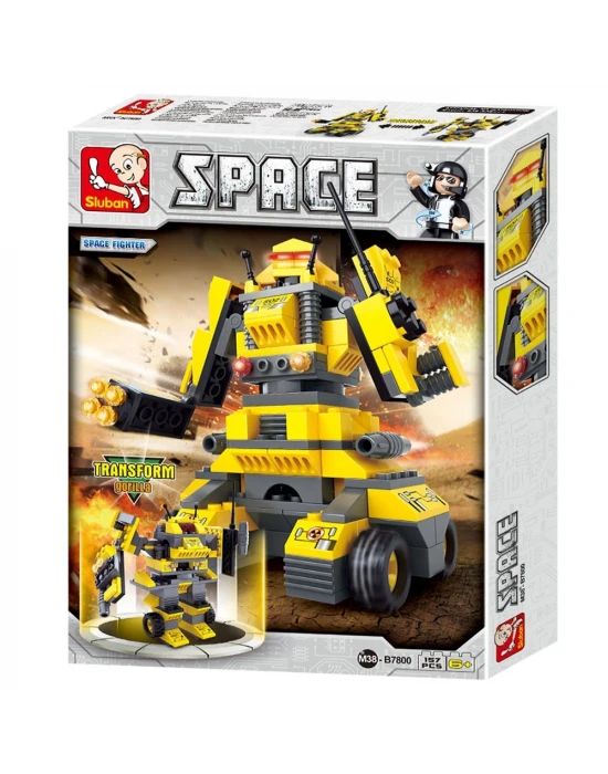 Sluban Space Savaşçı Robot Tiger