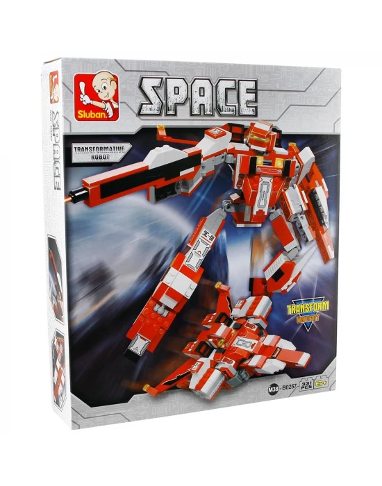 Sluban Space Transformative Robot Flamingo