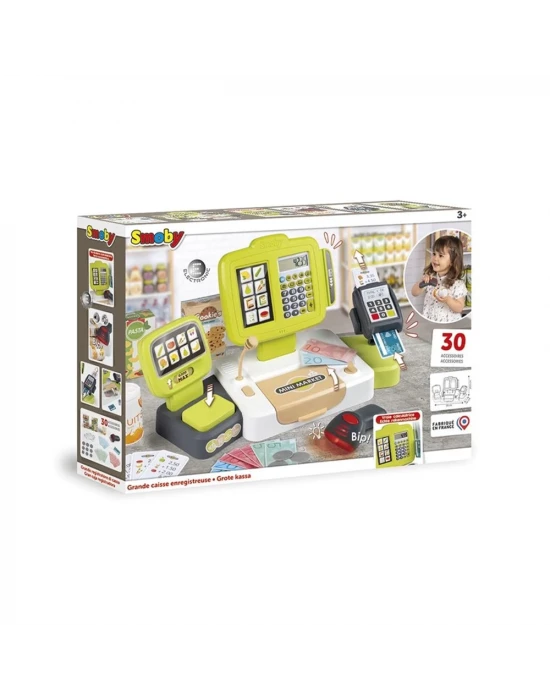 Smoby Elektronik Büyük Yazar Kasa 350114