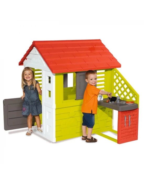 Smoby Mutfaklı Doğa Oyun Evi 810713