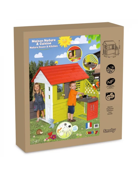 Smoby Mutfaklı Doğa Oyun Evi 810713
