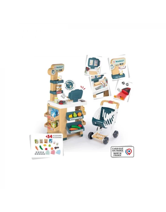 Smoby Oyuncak Yazar Kasalı Market 350238