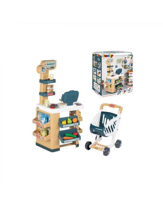 Smoby Oyuncak Yazar Kasalı Market 350238