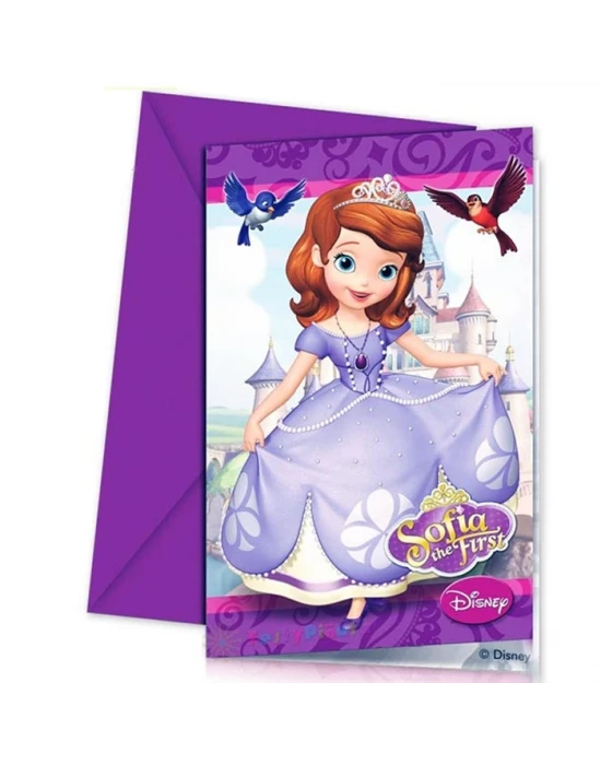 Sofia The First Davetiye 6’lı