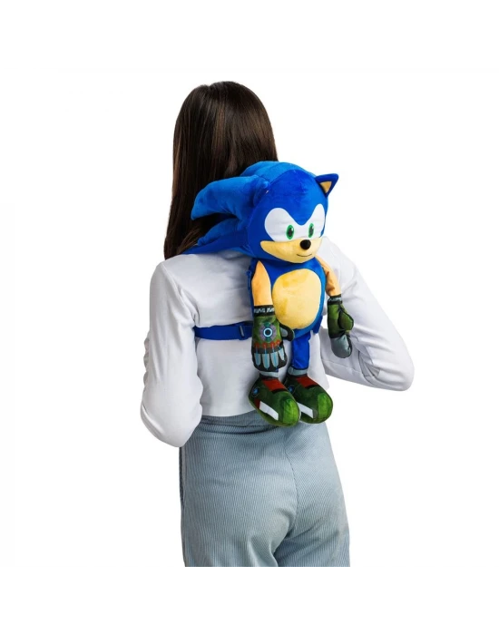Sonic 45 cm Pelüş Figür Sırt Çantası SON7020