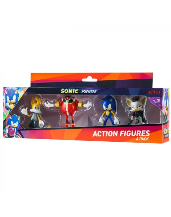 Sonic Aksiyon Figürleri 4’lü Deluxe Set SON6040 Model 1