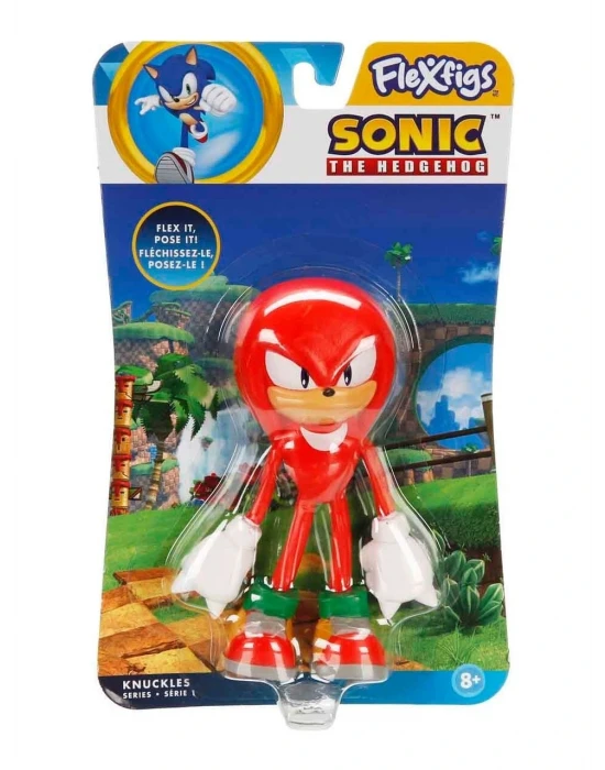 Sonic Aksiyon Figürü FLE03000 Flexfigs - Knuckles