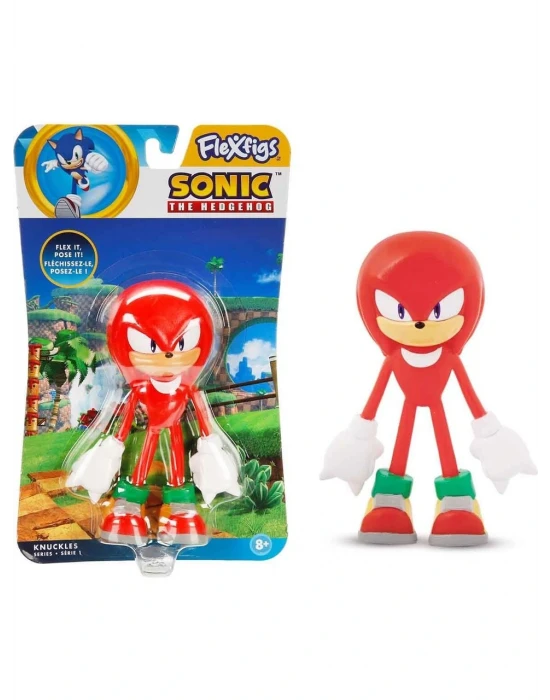 Sonic Aksiyon Figürü FLE03000 Flexfigs - Knuckles