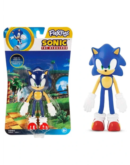 Sonic Aksiyon Figürü FLE03000 Flexfigs - Sonic