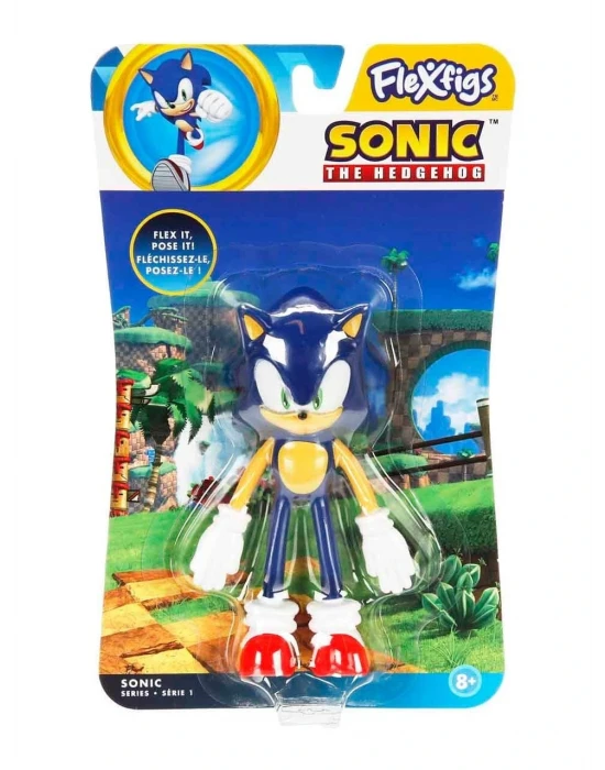 Sonic Aksiyon Figürü FLE03000 Flexfigs - Sonic