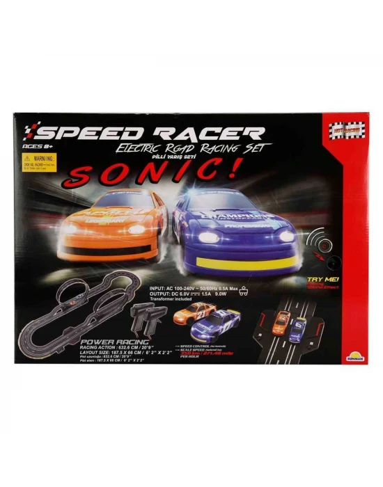 Sonic Elektrikli Yarış Seti 0291