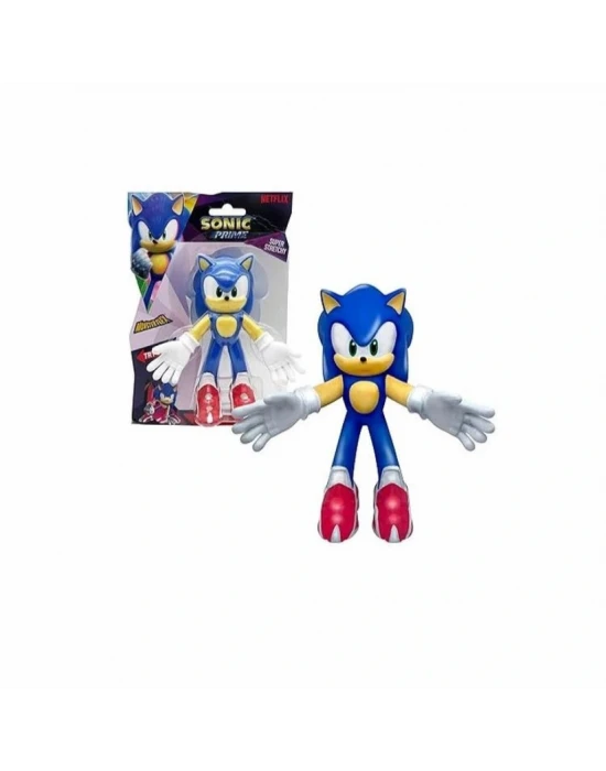 Sonic Super Stretchy Esneyen Figür 15 cm - Sonic