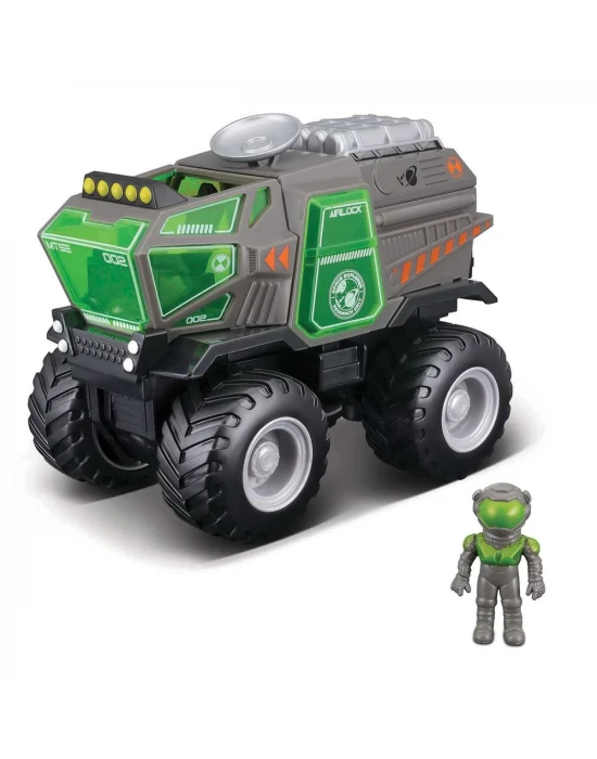 Space Explorers 4x4 Rover Uzay Aracı ve Figür Yeşil