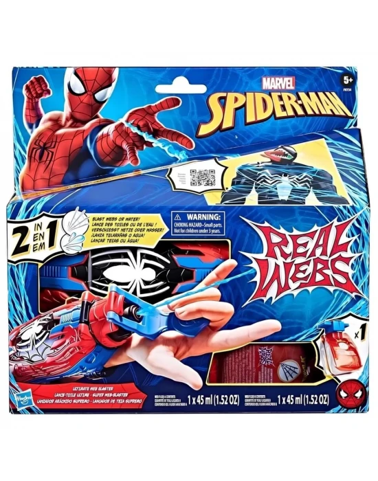 Spider-Man Ağ ve Su Fırlatıcı F8734