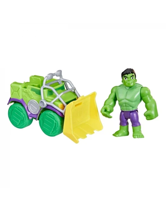 Spidey and his Amazing Friends Araç ve Figür F7457 - Hulk