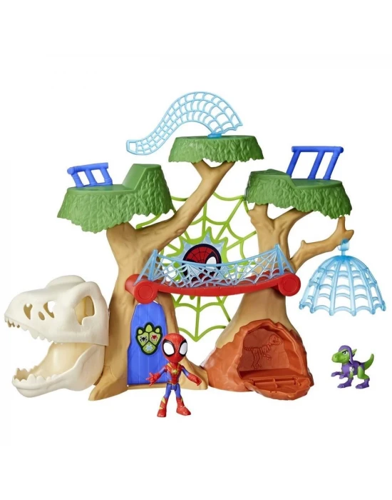 Spidey Dino-Webs Ağaç Evi Oyun Seti F9477
