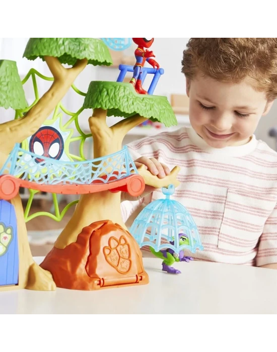 Spidey Dino-Webs Ağaç Evi Oyun Seti F9477
