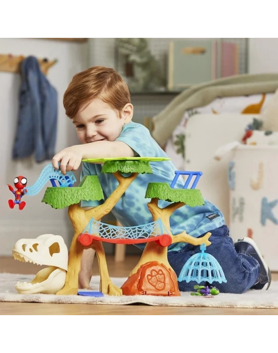 Spidey Dino-Webs Ağaç Evi Oyun Seti F9477