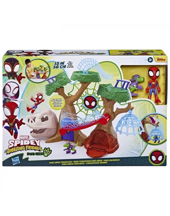 Spidey Dino-Webs Ağaç Evi Oyun Seti F9477