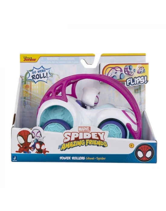 Spidey Takla Atan Araba SNF0162 - Ghost Spider